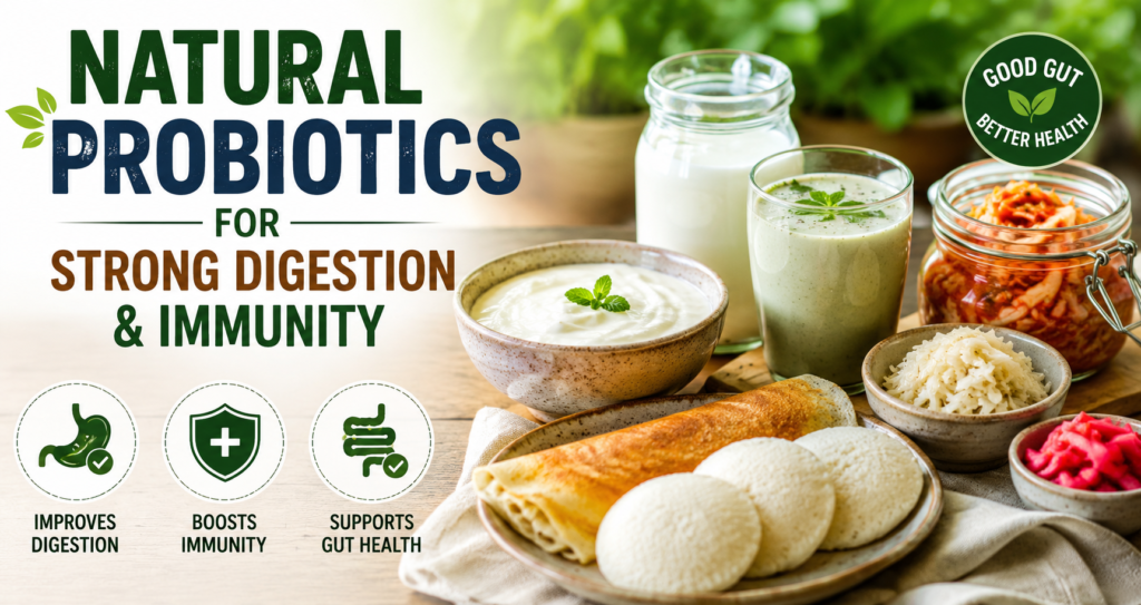 Natural Probiotics for Strong Digestion & Immunity